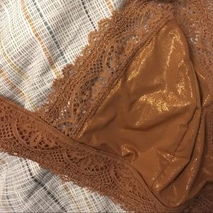 Caramel Shimmer Bralette